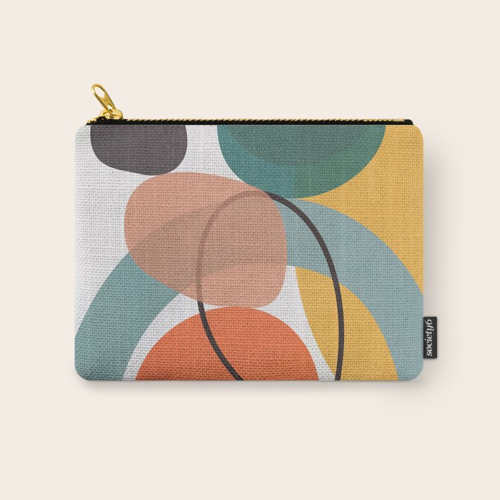 Abstract Modern Art 13 Carry All Pouch Gallery Image 1
