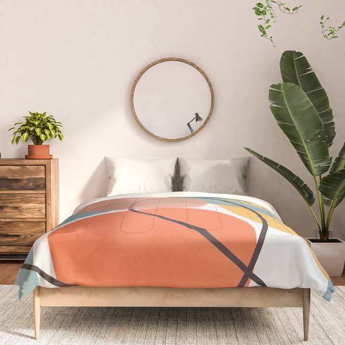 Abstract Modern Art 13 Comforter Gallery Image 3