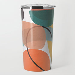 Abstract Modern Art 13 Travel Mug Gallery Image 1