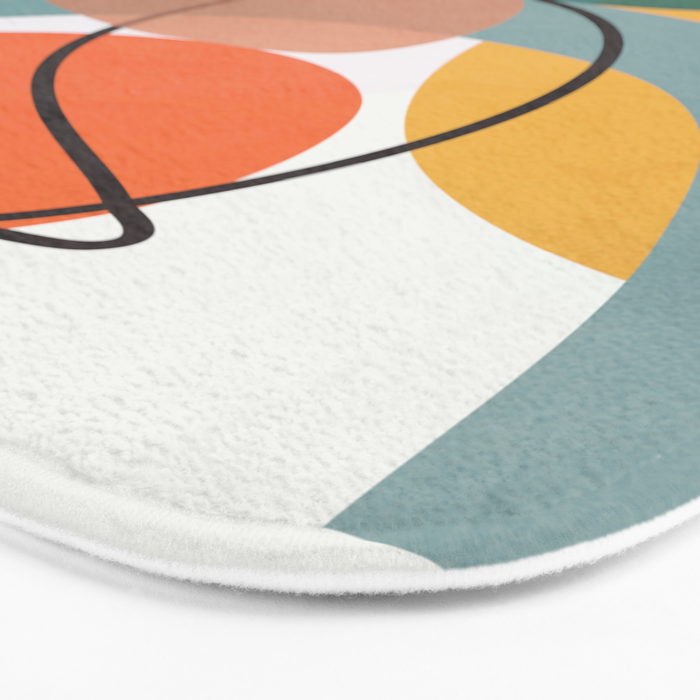 Abstract Modern Art 13 Bath Mat Gallery Image 3