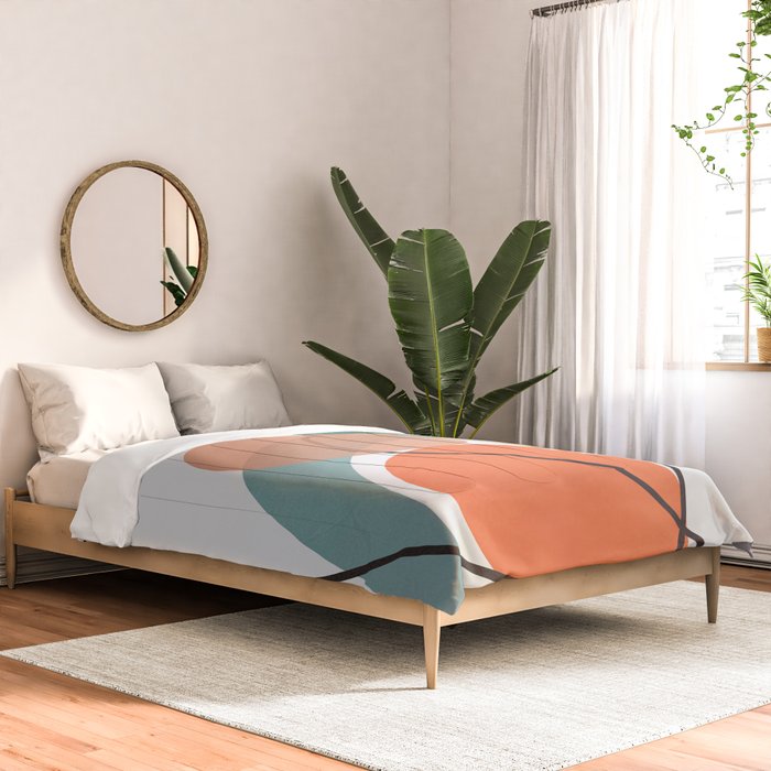 Abstract Modern Art 13 Comforter Gallery Image 2
