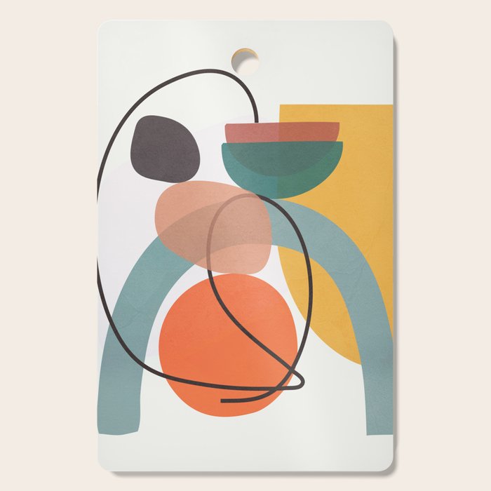 Abstract Modern Art 13 Cutting Board Gallery Image 1