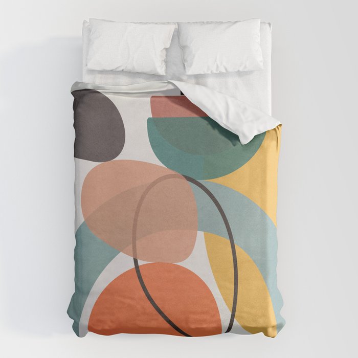 Abstract Modern Art 13 Duvet Cover Gallery Image 6