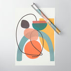 Abstract Modern Art 13 Wrapping Paper Gallery Image 1