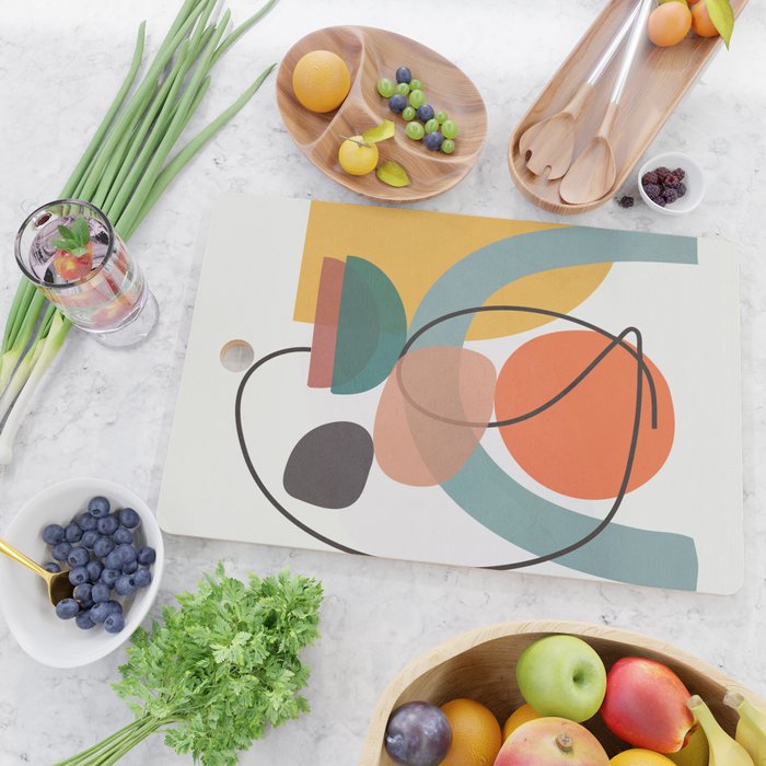 Abstract Modern Art 13 Cutting Board Gallery Image 2