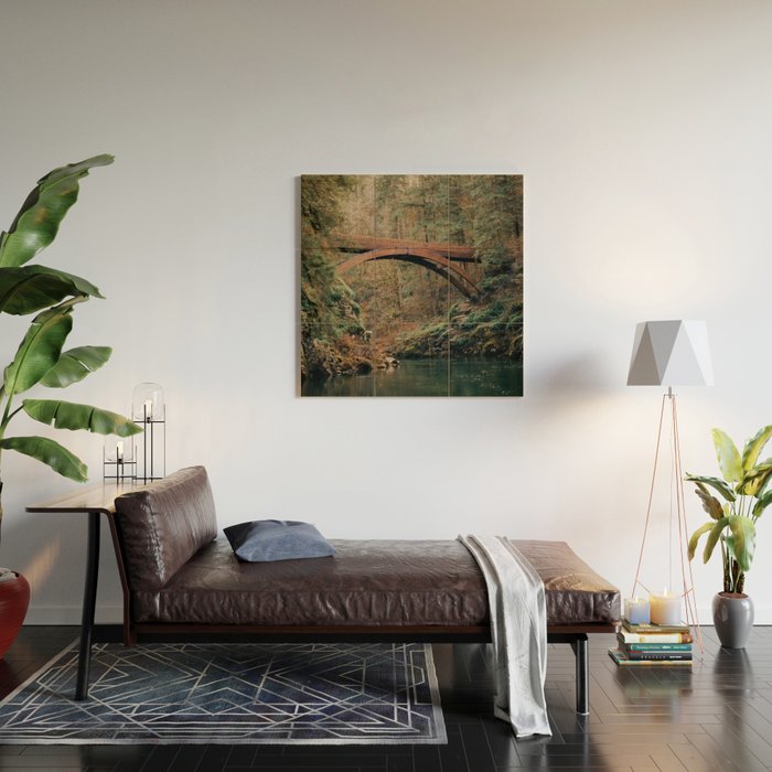 Moulton Falls Wood Wall Art Gallery Image 2