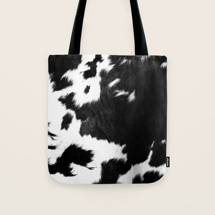 Rustic Cowhide Tote Bag Gallery Image 1
