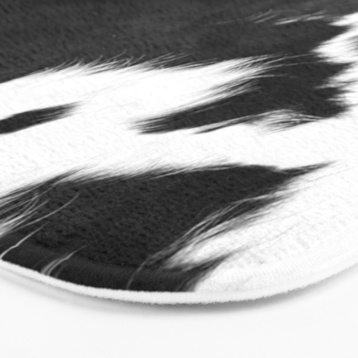 Rustic Cowhide Bath Mat Gallery Image 3