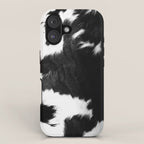 Rustic Cowhide iPhone Case Gallery Image 1