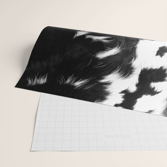 Rustic Cowhide Wrapping Paper Gallery Image 2