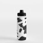 Rustic Cowhide Water Bottle Gallery Image 3