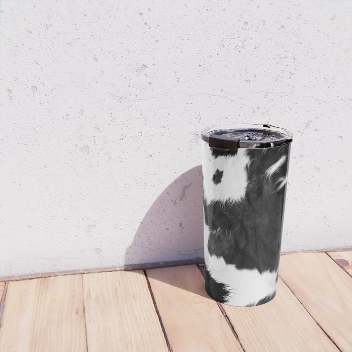 Rustic Cowhide Travel Mug Gallery Image 4