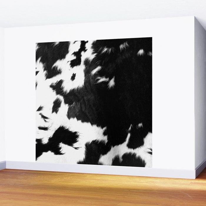 Rustic Cowhide Wall Mural Gallery Image 2