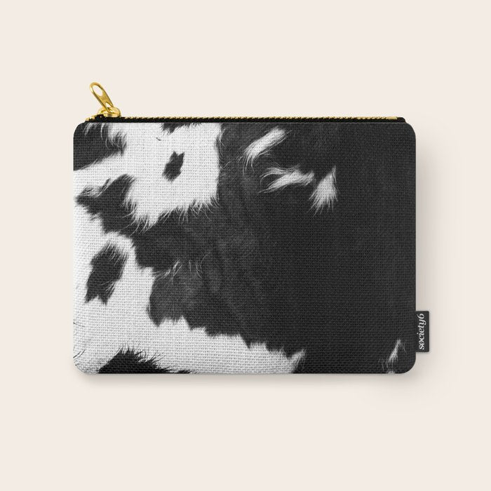Rustic Cowhide Carry All Pouch Gallery Image 1