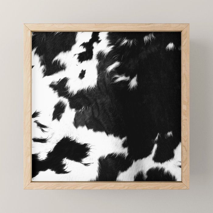 Rustic Cowhide Mini Art Print Gallery Image 1