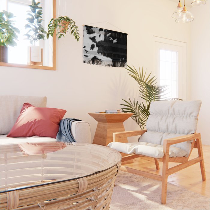 Rustic Cowhide Wall Hanging Gallery Image 2