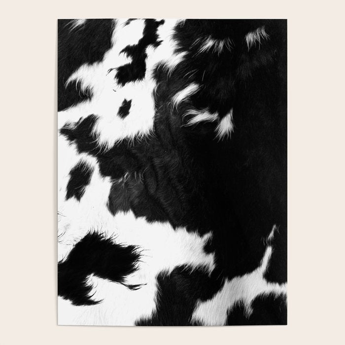 Rustic Cowhide Poster Gallery Image 1