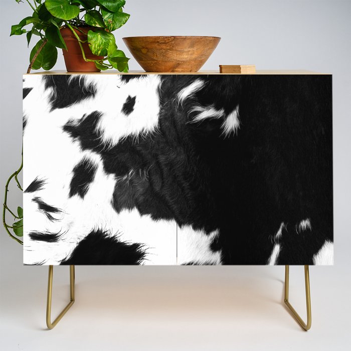Rustic Cowhide Credenza Gallery Image 1