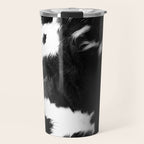 Rustic Cowhide Travel Mug Gallery Image 1