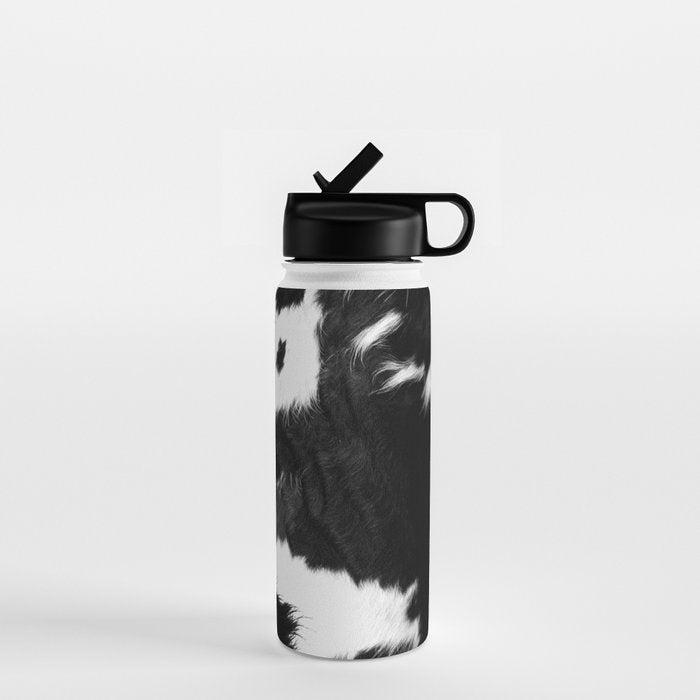 Rustic Cowhide Water Bottle Gallery Image 1