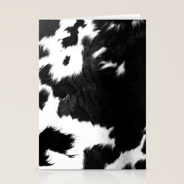 Rustic Cowhide Stationery Card Gallery Image 2