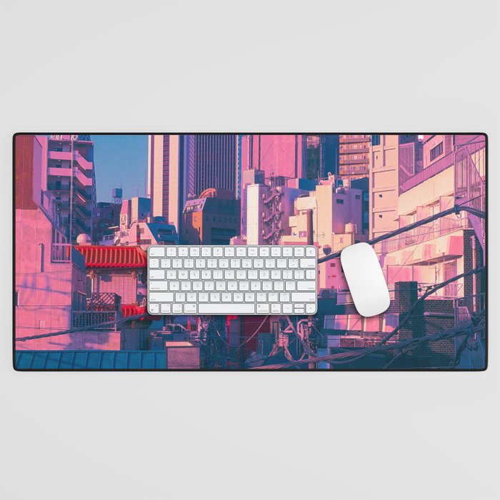 Early Morning Tokyo Desk Mat Gallery Image 1