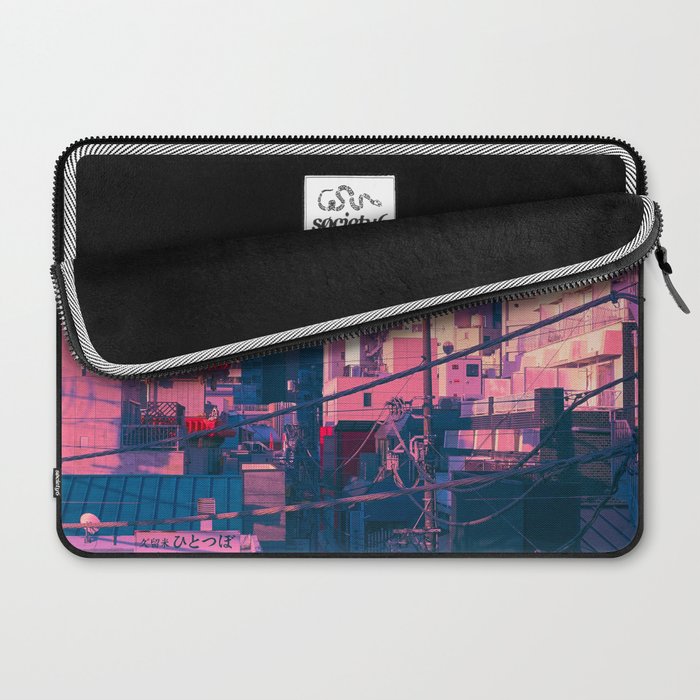 Early Morning Tokyo Laptop Sleeve Gallery Image 2