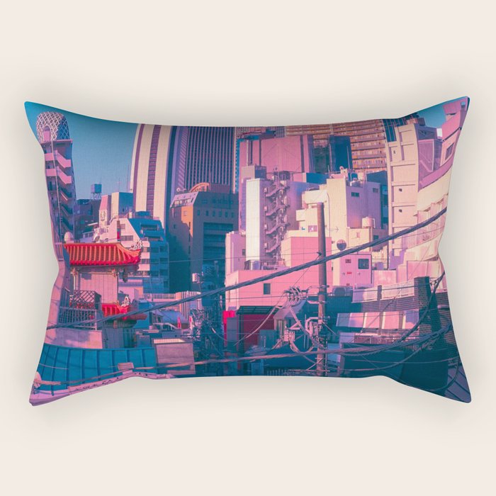 Early Morning Tokyo Rectangular Pillow Gallery Image 2
