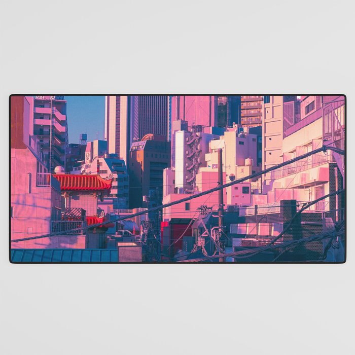 Early Morning Tokyo Desk Mat Gallery Image 3