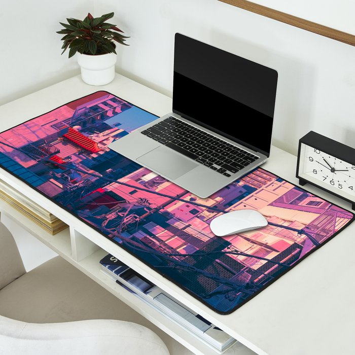 Early Morning Tokyo Desk Mat Gallery Image 2