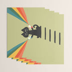 Ray gun cat Wrapping Paper Gallery Image 3