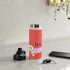 Valentine's Day dachshund dog Water Bottle Gallery Image 4