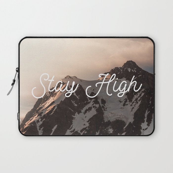 Stay High - Mt Shuksan Laptop Sleeve Gallery Image 1