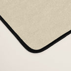 Wonky Smiley Face - Black and Cream Desk Mat Gallery Image 4
