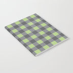 Small Blocks - Spring Green and Grays Notebook Gallery Image 2