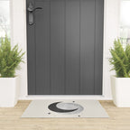 Moon Sparkle BW - Celestial Welcome Mat Gallery Image 3