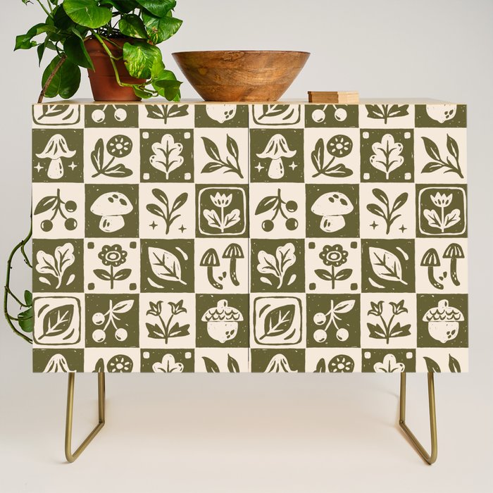 Patchwork Botanical Credenza Gallery Image 1