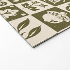 Patchwork Botanical Welcome Mat Gallery Image 2