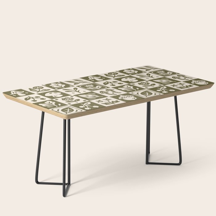 Patchwork Botanical Coffee Table Gallery Image 1