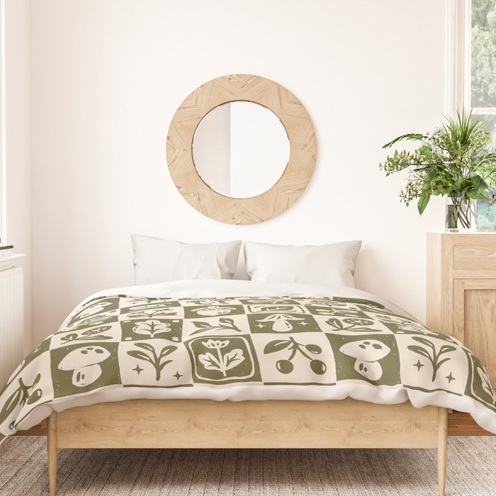 Patchwork Botanical Duvet Cover Gallery Image 3