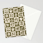 Patchwork Botanical Stationery Card Gallery Image 2