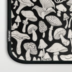 Mushrooms in Black And White Laptop Sleeve Gallery Image 3