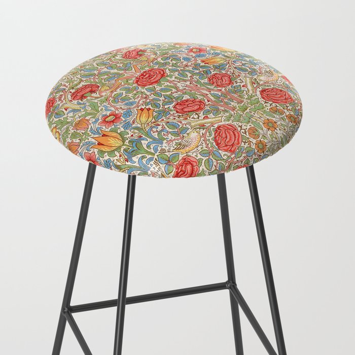 William Morris "Rose" Stool Gallery Image 2