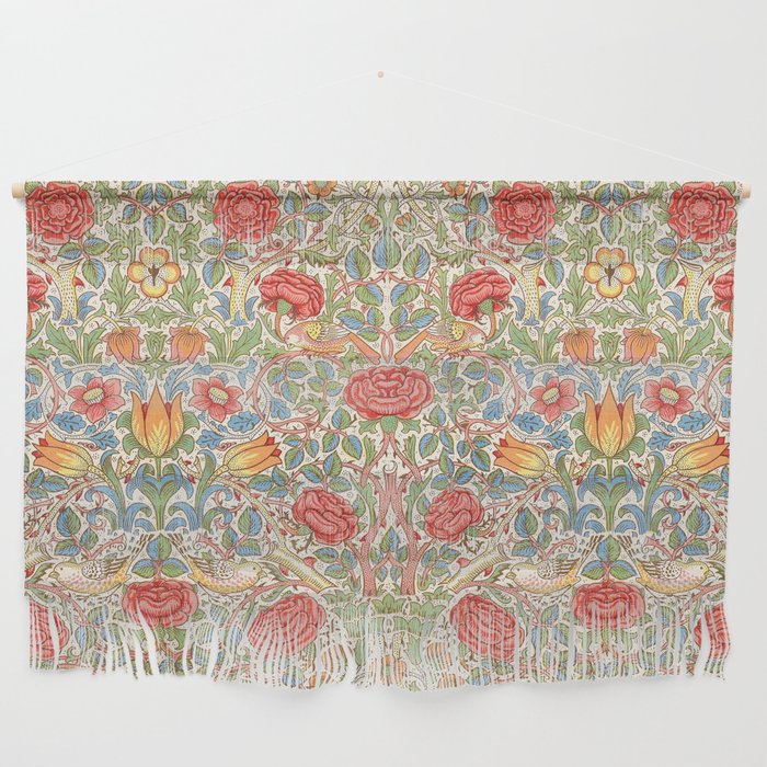 William Morris "Rose" Wall Hanging Gallery Image 1