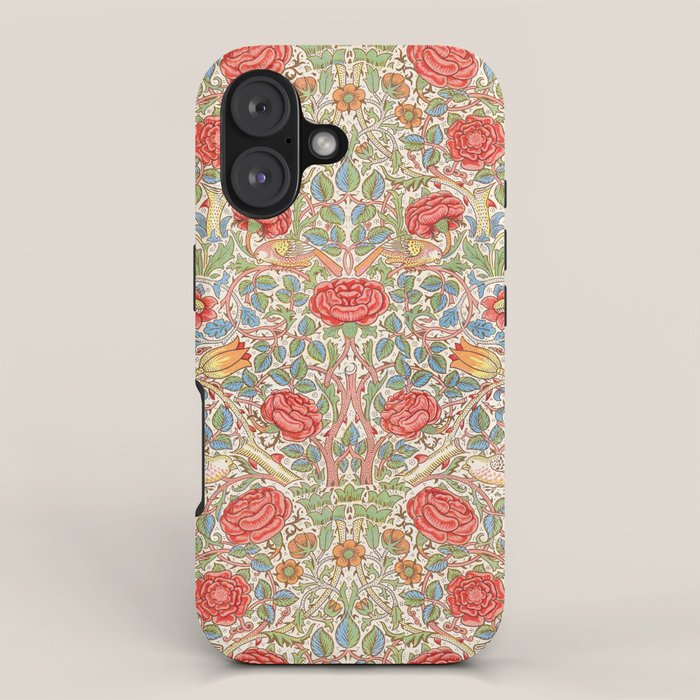 William Morris "Rose" iPhone Case Gallery Image 1