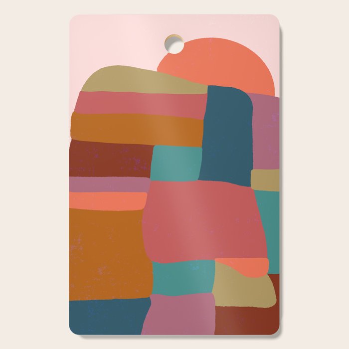 Painted Boulder Cutting Board Gallery Image 1