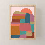 Painted Boulder Mini Art Print Gallery Image 1