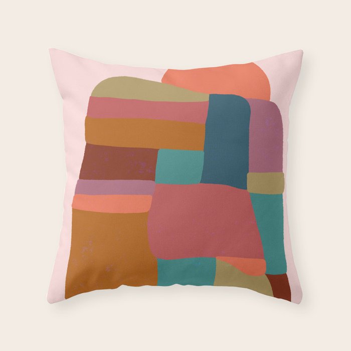 Painted Boulder Throw Pillow Gallery Image 6