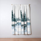 Mountain River Window Curtain Gallery Image 3