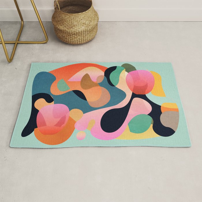 Abstract Shapes 9 Rug Gallery Image 1